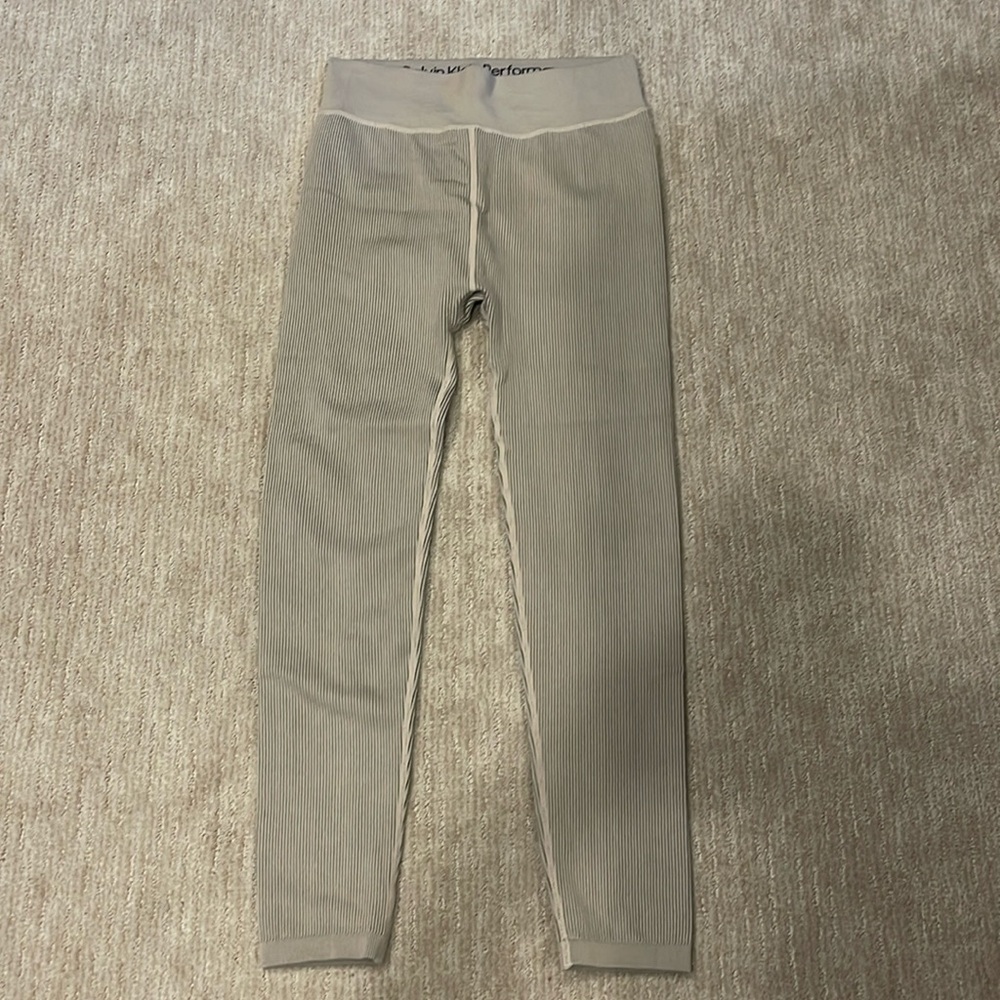 Calvin Klein Performance Ribbed Leggings